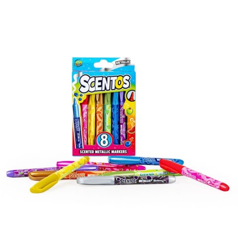 Dumel Flamaster pachnące, metaliczne 8 kol. Dumel (ST40605)