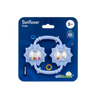 Giligums Grzechotka SŁONECZNIKI niebieska Giligums (GG30057)
