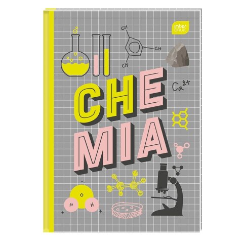 Interdruk Brulion tematyczny A5 80k. 70g krata Interdruk (BRA5CHE)