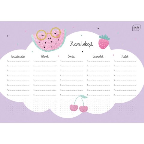 Interdruk Plan lekcji Glitter Interdruk (PLANA4GLI)