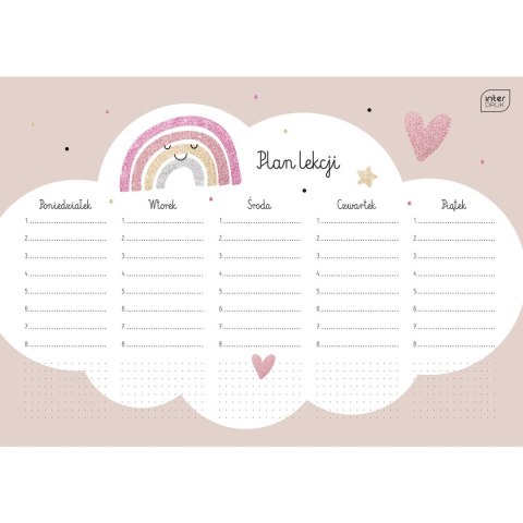 Interdruk Plan lekcji Glitter Interdruk (PLANA4GLI)