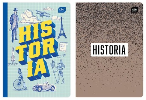 Interdruk Zeszyt tematyczny HISTORIA A5 60k. 70g krata Interdruk (ZE60HIS#)