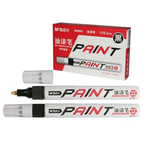 M&G Marker olejowy AOMW0601 czarny okrągła końcówka 2 mm