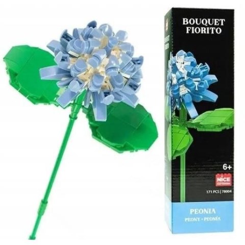 Nice Group Klocki konstrukcyjne Mini kwiat piwonii Nice Group (0041)