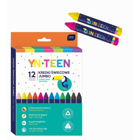 Noster Kredki świecowe bonnini 12 kol. Noster