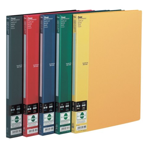 Pentel Teczka ofertowa A4/A3 kolor: Zielony 40 kieszeni Pentel