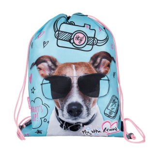 St.Right Worek na buty MY LITTLE FRIEND pies worek na obuwie St.Right (SO-01)