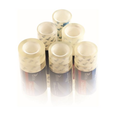 Tetis Taśma biurowa 12x20 [mm x m]x20 [mm x yd] Tetis (BT010-A2)