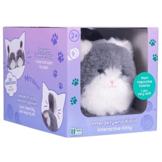Tm Toys Pluszak interaktywny Huggy Luv kotek szary Tm Toys (DKO0221)