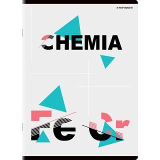 Top 2000 Brulion tematyczny chemia A5 80k. 70g krata Top 2000 (400132314)