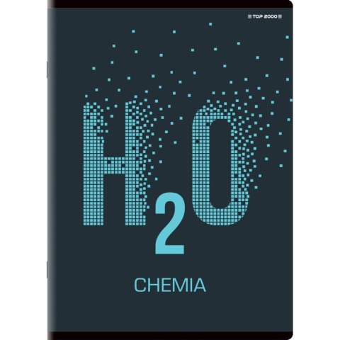 Top 2000 Brulion tematyczny chemia A5 80k. 70g krata Top 2000 (400132314)