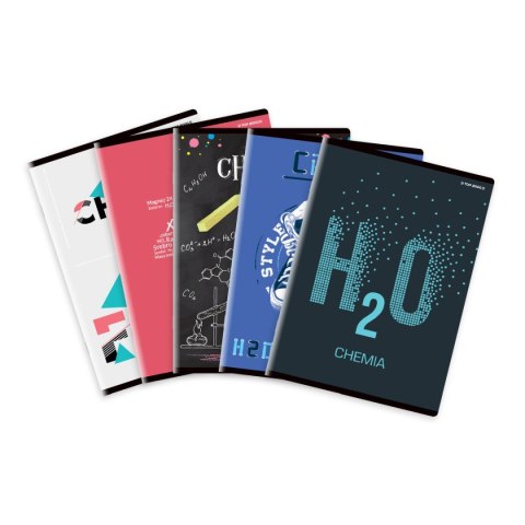 Top 2000 Brulion tematyczny chemia A5 80k. 70g krata Top 2000 (400132314)