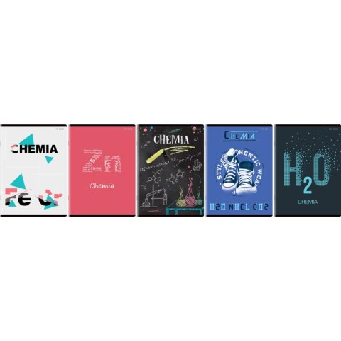 Top 2000 Brulion tematyczny chemia A5 80k. 70g krata Top 2000 (400132314)