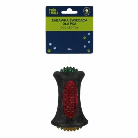 Trik Roll Gadżet Zabawka dla psa Kość świecąca 9cm Trik Roll (560689)
