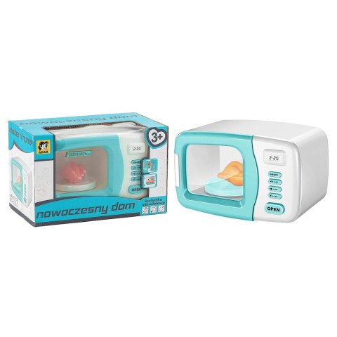 Adar Mikrofalówka zabawkowa na baterie, światło i dźwięk Adar (521759)