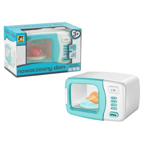 Adar Mikrofalówka zabawkowa na baterie, światło i dźwięk Adar (521759)