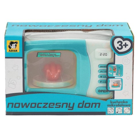 Adar Mikrofalówka zabawkowa na baterie, światło i dźwięk Adar (521759)