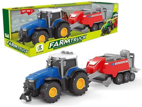 Adar Traktor z przyczepą, światło i dźwięk Adar (582590)