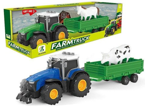 Adar Traktor z przyczepą, światło i dźwięk Adar (582644)