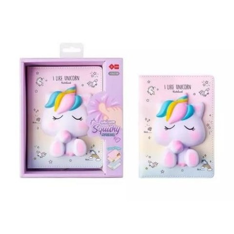 Alba Moli Notes (notatnik) Squishy mini Jednorożec Alba Moli (0381)