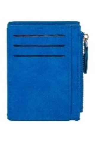 Antra Portfel na karty kobaltowy Antra