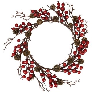 Arpex Stroik Wieniec z zimowymi jagodami Arpex (BN6248)