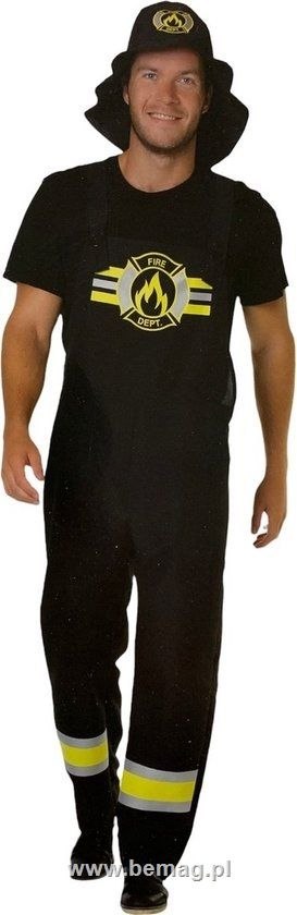 Bemag Kostium dla dorosłych, strażak rozmiar XL Bemag
