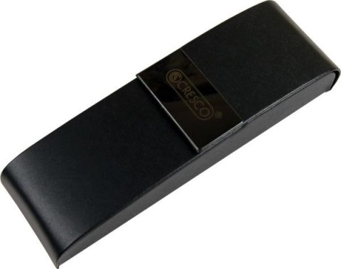 Cresco Etui na pióra 37 magnetyczne czarne [mm:] 155x40x 15 Cresco (200037)