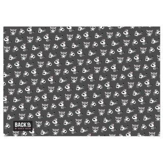 Derform Podkład na biurko BACKUP 3 szary tektura pokryta folią [mm:] 340x500 Derform (POB3A26)