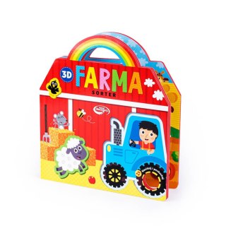 Discovery Książeczka edukacyjna PUZZLE DZWIĘKI WOKÓŁ NAS 3D FARM Discovery (DD82450)