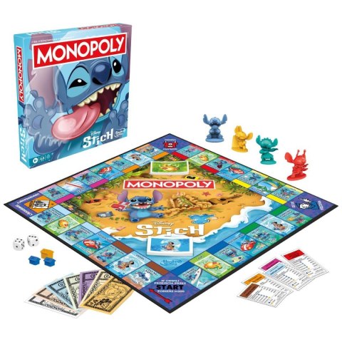 Hasbro Gra planszowa Monopoly Stitch Hasbro (G0388)