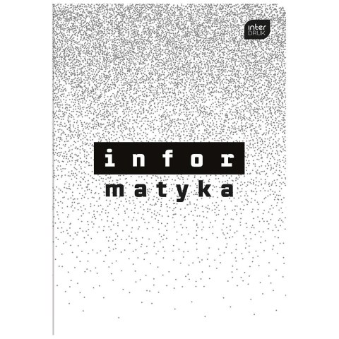 Interdruk Zeszyt tematyczny INFORMATYKA A5 60k. krata Interdruk (ZE60INF#)
