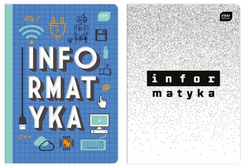 Interdruk Zeszyt tematyczny INFORMATYKA A5 60k. krata Interdruk (ZE60INF#)