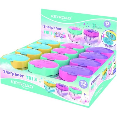 Keyroad Temperówka potrójna Keyroad (KR972414)