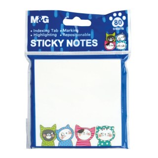 M&G Notes samoprzylepny (karteczki) 80k [mm:] 76x76 M&G (HA LZ 4228-12)