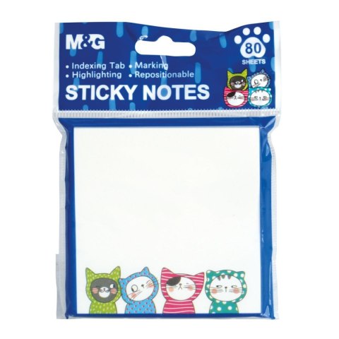 M&G Notes samoprzylepny (karteczki) 80k [mm:] 76x76 M&G (HA LZ 4228-12)