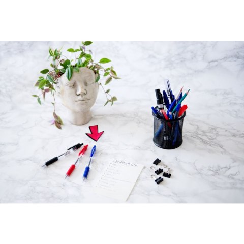 Memobe Długopis automatyczny wkład czerwony 0,7mm Memobe (MD104-05)