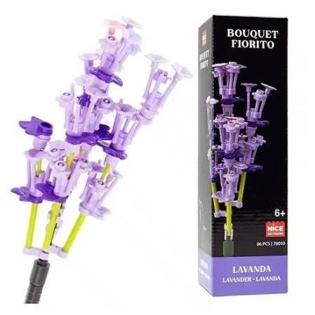 Nice Group Klocki konstrukcyjne Mini kwiat LAWENDA Nice Group (0102)