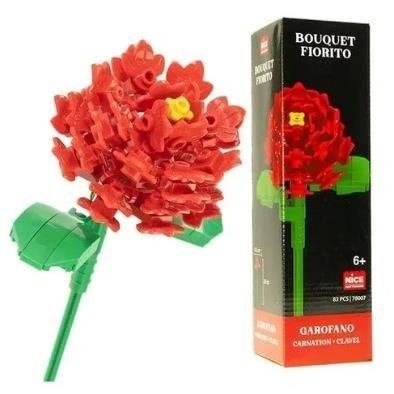 Nice Group Klocki konstrukcyjne Mini kwiat goździk Nice Group (0072)