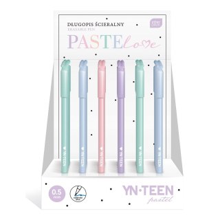 Noster Długopis wymazywalny pastelowe wkład niebieski 0,5mm Noster (5902277295293)