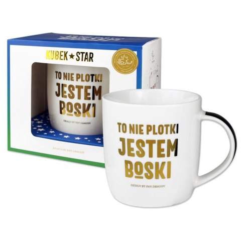 Pan Dragon Kubek wielokrotnego użytku Star 2-Jestem boski Pan Dragon (5901854983424)