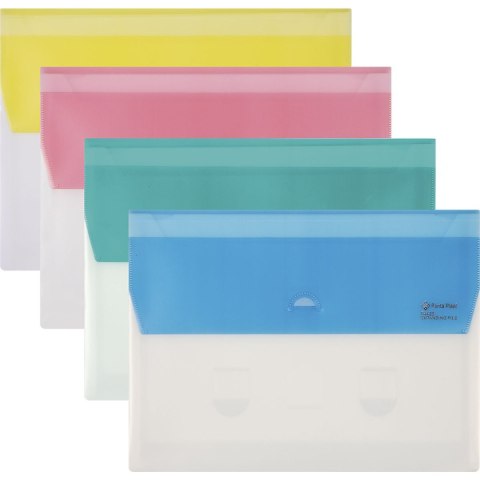 Panta Plast Teczka z przegródkami A4 kolor: mix 5 przegródek Panta Plast (F4429)