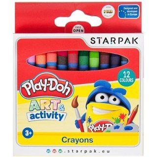 Starpak Kredki świecowe Play-Doh 12 kol. Starpak (453892)