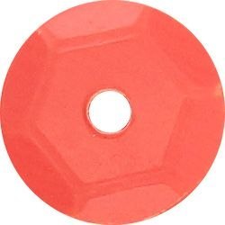 Titanum Craft-fun Cekiny Titanum Craft-Fun Series Okrągłe pastelowe ciemnopomarańczowe