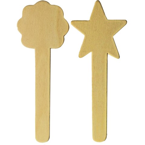 Titanum Ozdoba drewniana Craft-Fun Series patyczki z dekoracją Titanum (17504A)