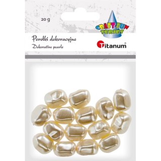 Titanum Perełki Craft-Fun Series twist biały perłowy Titanum (220078)