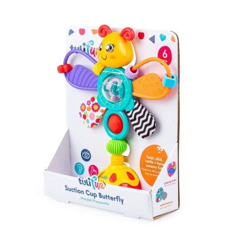 Tuli Fun Grzechotka MOTYLEK PRZYSSAWKA Tuli Fun (TF30115)