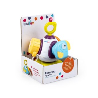 Tuli Fun Zabawka edukacyjna OBROTOWA PIRAMIDKA Tuli Fun (TF30125)