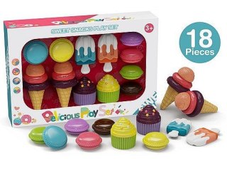 Adar Artykuły kuchenne zestaw deserowy, 18 części Adar (603004)