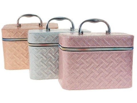 Adar Kuferek L, walizka z lusterkiem, zapinany na zamek Adar (596672)